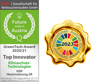 ÖGVS GreenTech-Award Top Innovator Klimaschutz-Technologien